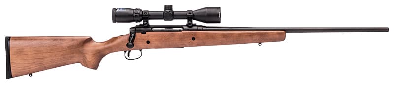 Savage Axis II XP 243 Winchester 22 Inch 4 Round Blued Hardwood