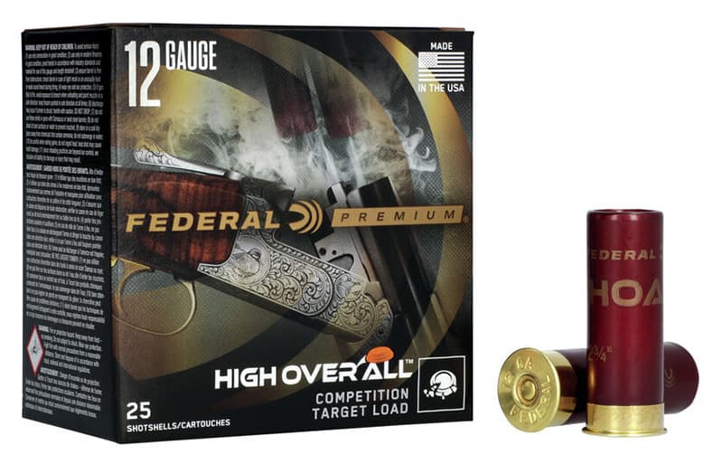 Federal High Over All 12 Gauge 2.75 Inch 1 Ounce #8 Shot 25 Rounds