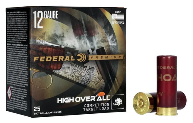 Federal High Over All 12 Gauge 2.75 Inch 7.5 Shot 24 Grain 25 Rounds