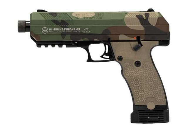 Hi-Point JXP M81 10mm 5.2" Threaded Barrel 10-Round Woodland Camo