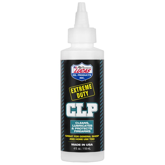 Lucas Oil 10915 Extreme Duty CLP Cleans, Lubricates, Prevents Rust & Corrosion 4 oz Squeeze Bottle