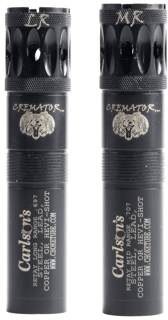 Carlson Cremator Mid Range Long Range Choke Tubes 17-4 Stainless Ported Set
