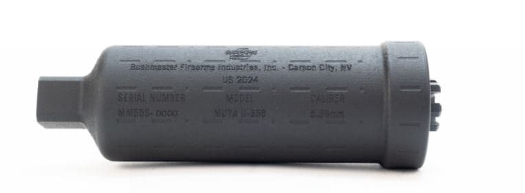 Bushmaster MUTA II Suppressor - Black | 5.56