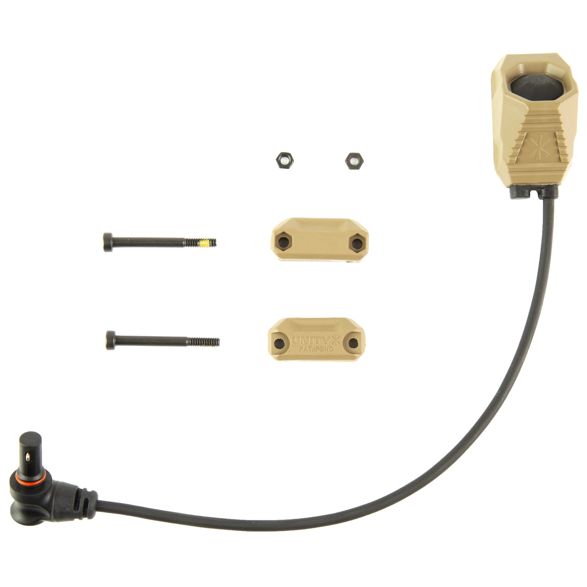 Unity Tactical Axon Sl Remote Switch M1913 Picatinny Rail Flat Dark Earth High Impact Polymer