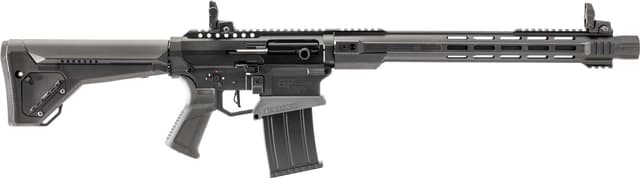 Gforce Arms GF12HMRB MKX3 12-Hammer 12 Gauge Semi-Auto 3" 5+1 18.50" Black Steel Barrel, Black Anodized Aluminum Receiver, Fixed Synthetic Stock