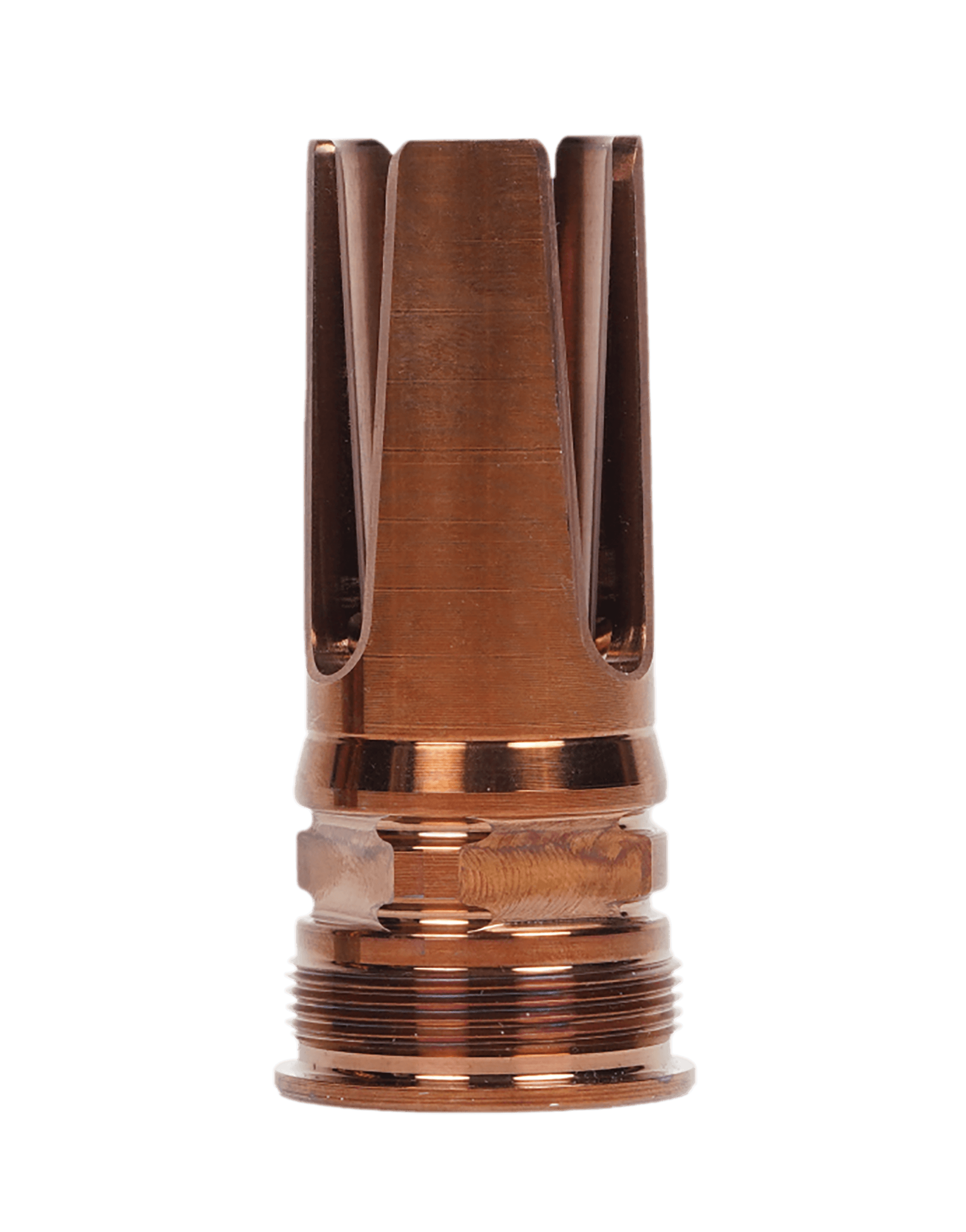 Q LLC ACCFH1/2288.6 Flash Hider  8.6 Blackout Steel 1/2"x28 Threads 2.13" OAL