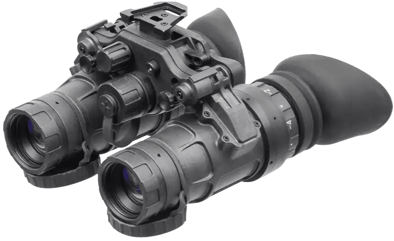 AGM Global Vision Unvg Night Vision Goggles 1x 40� Fov 64-72 Ip/mm Gen 2+/3 Dovetail