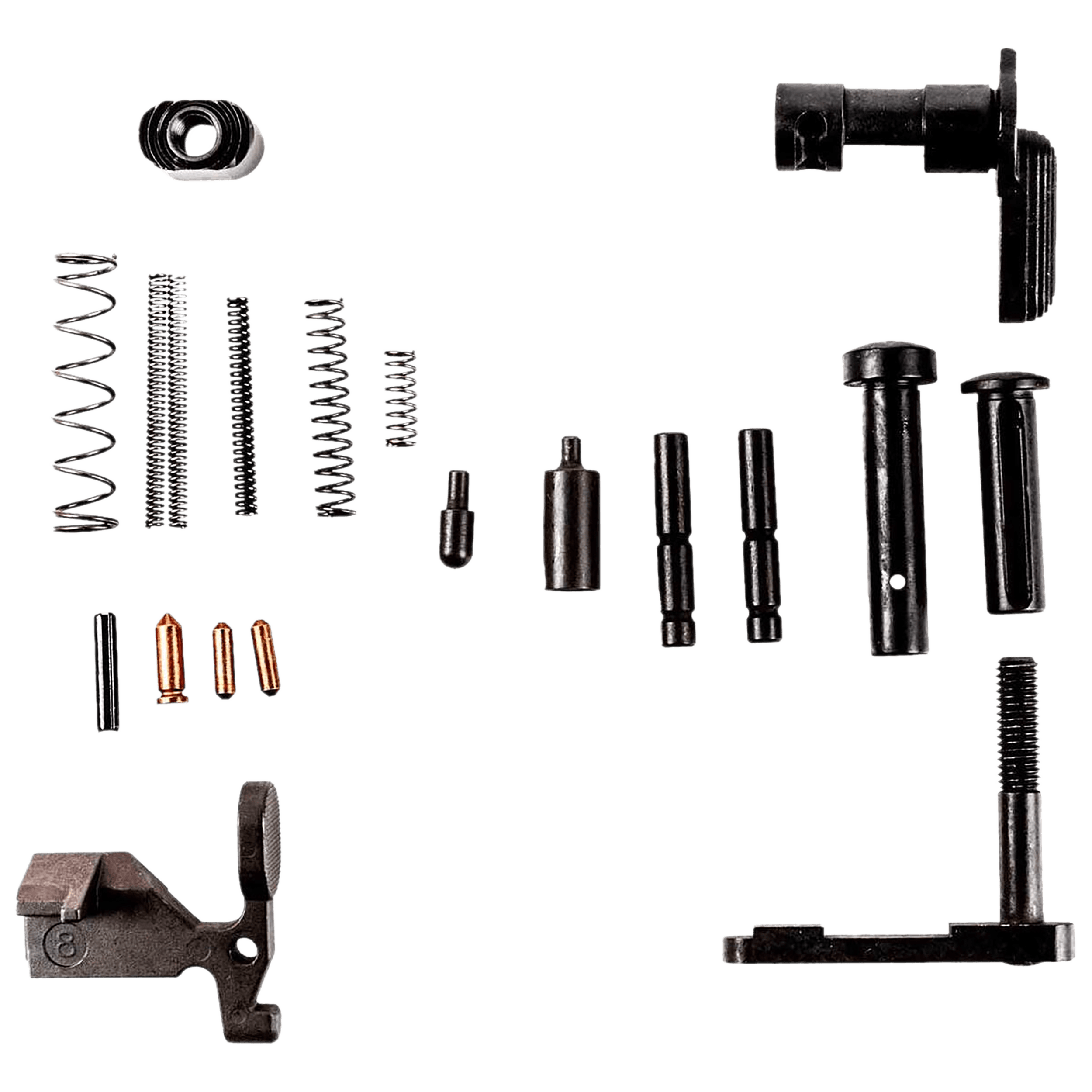 Tapco TAP22037  Lower Parts Kit AR-15 Platform Black