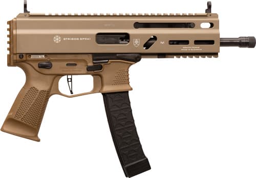 Global Ordnance Grand Power Stribog SP9A1 9mm Luger 8" 30+1 Flat Dark Earth