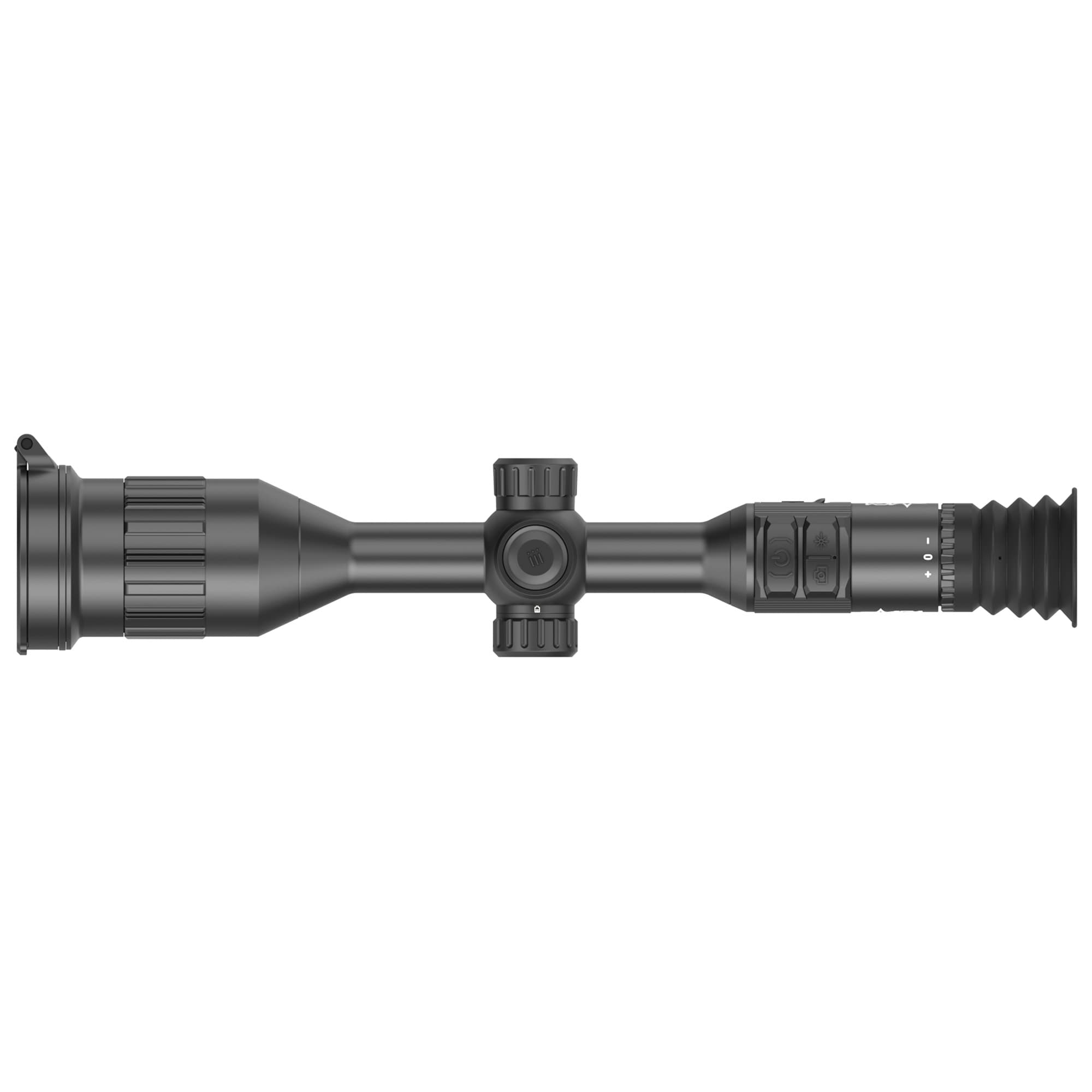 AGM Global Vision ADDE60-1280-2 Adder V2  Thermal Black 4-24x60mm Multiple Reticle, 1280x1024, 25Hz, 12 Microns Resolution, Features Laser Rangefinder