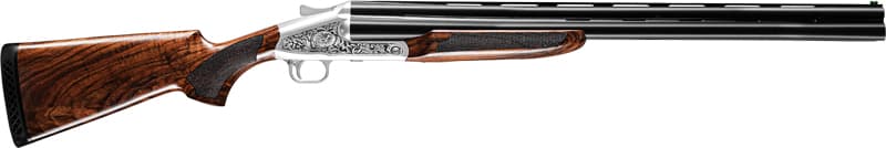 American Tactical Inc. ATIGKOF123B26 12 Gauge 26" Vent Rib Triple Barrel Silver Wood