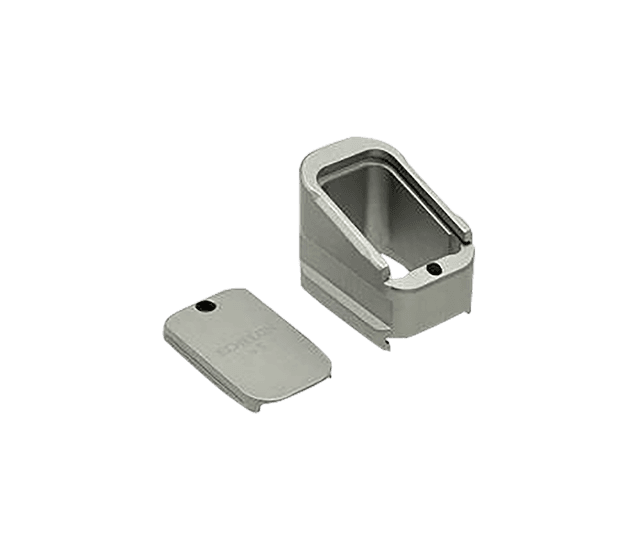 Shield Arms ECHME5GREY Magazine Extension for Springfield Echelon 5rd Aluminum