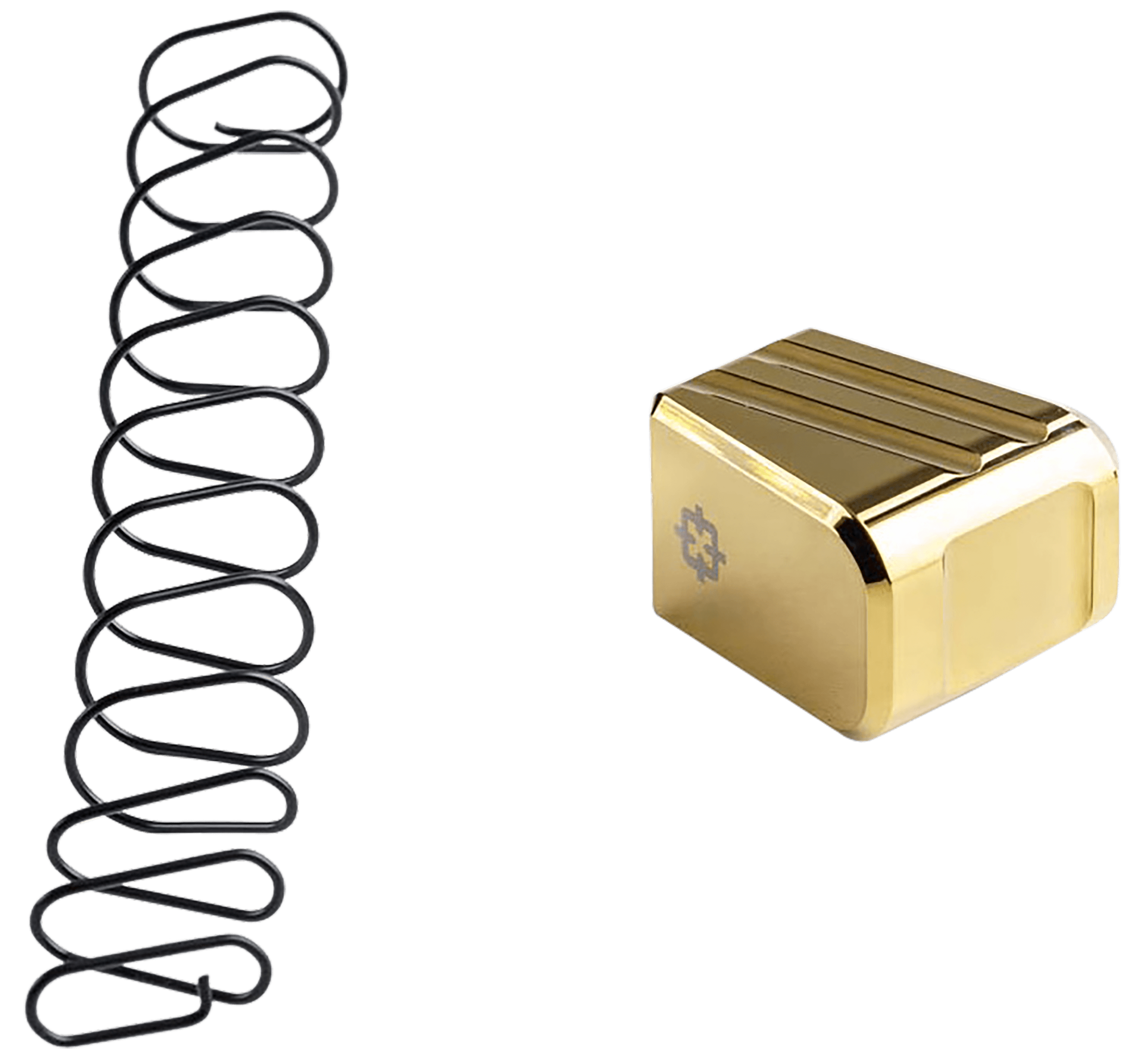 Cross Armory CRG+5MEG19GD Magazine Extension for Glock 19 23 32 Gen 1-5 5rd Gold Aluminum