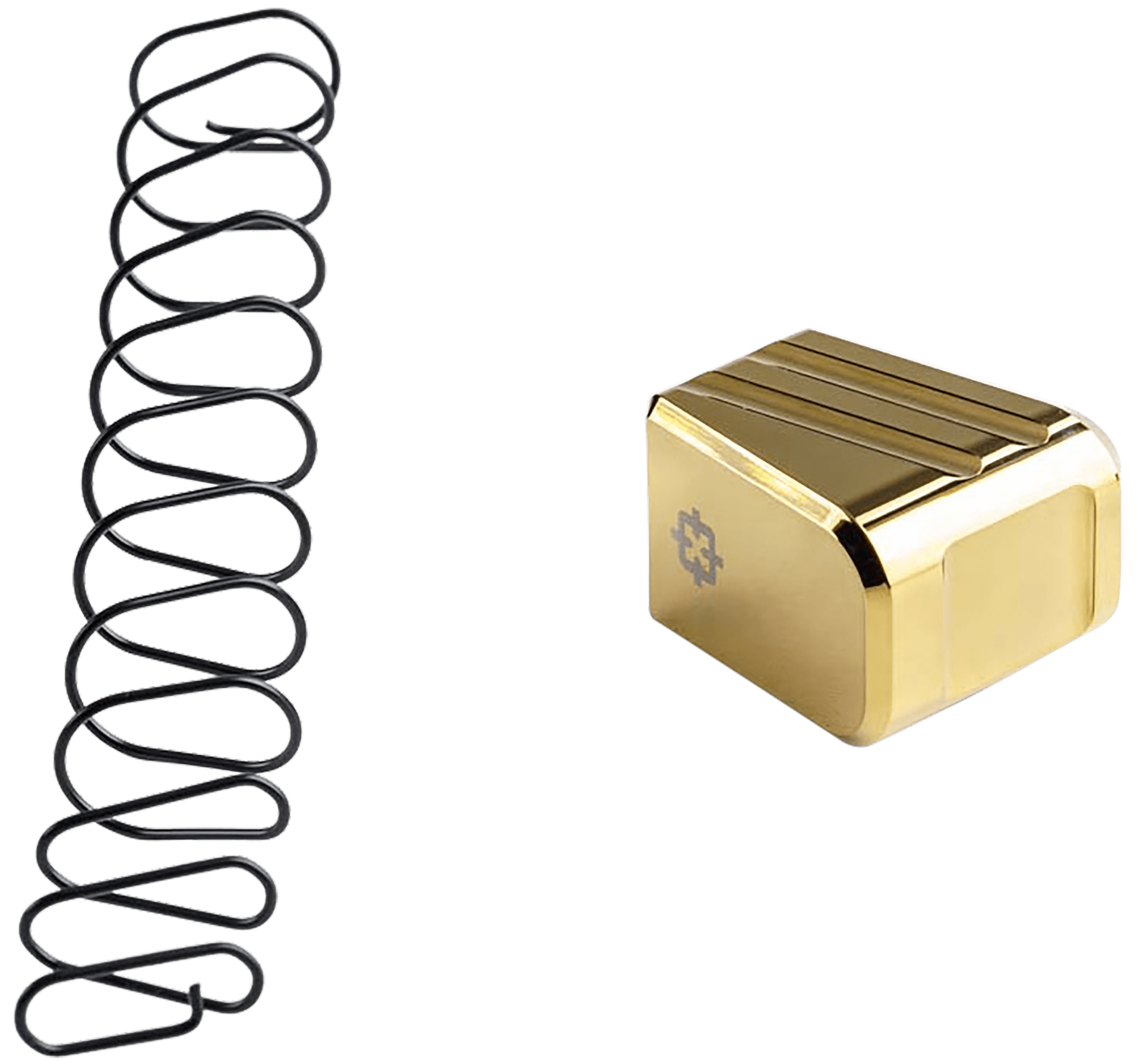 Cross Armory CRG+5MEG17GD Magazine Extension Fits Glock 17 22 31 Gen 1-5 5rd Gold Aluminum