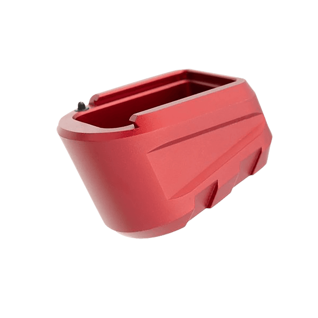 Tyrant CNC TDP365MAGEXRED Magazine Extension 9mm Fits Sig P365 X Macro Red Aluminum