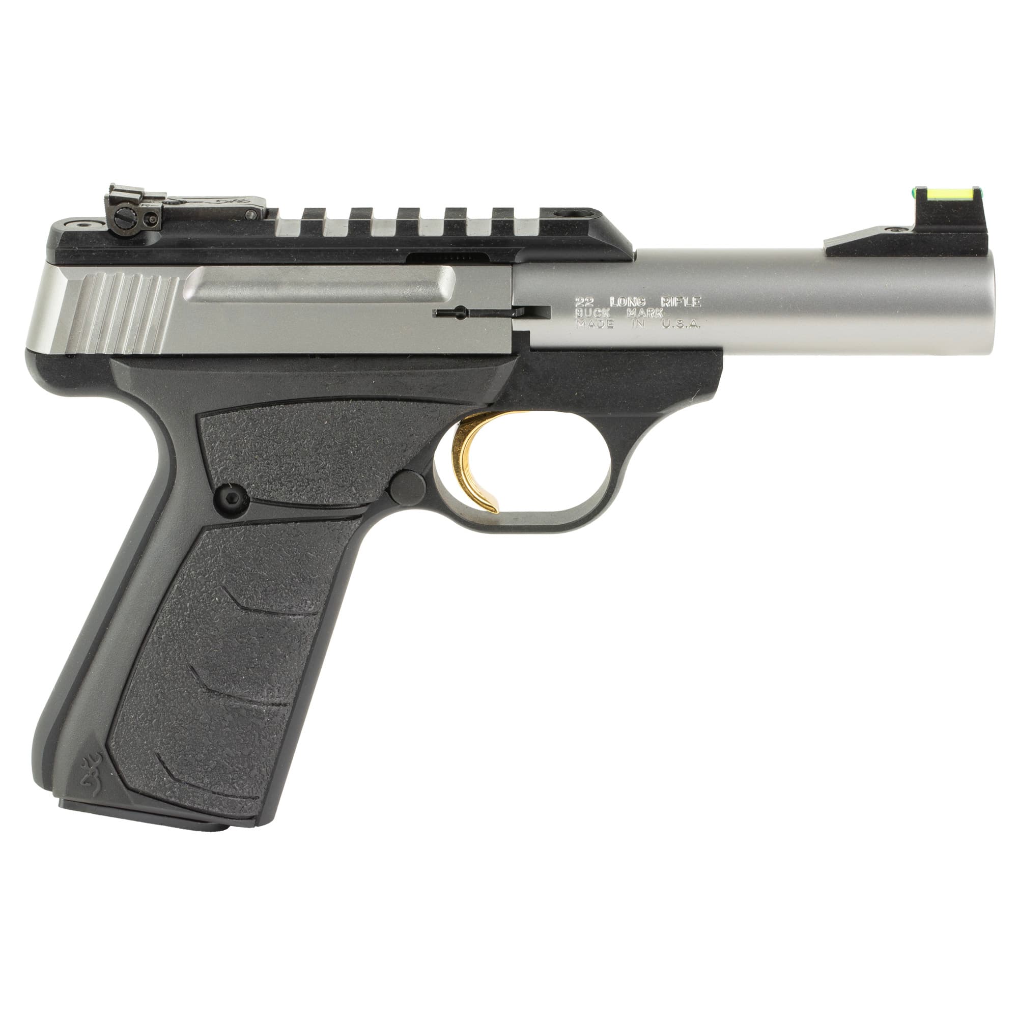 Browning Buck Mark Plus Micro Bull 22 Long Rifle 4" 10+1 Stainless Matte Alloy Steel