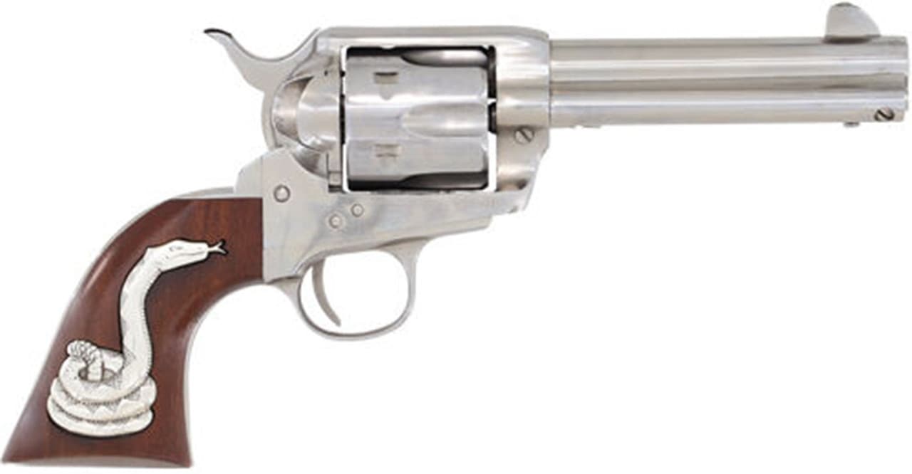 Cimarron Firearms Man With No Name 357 Magnum 4.75 Inch 6 Rounds Nickel