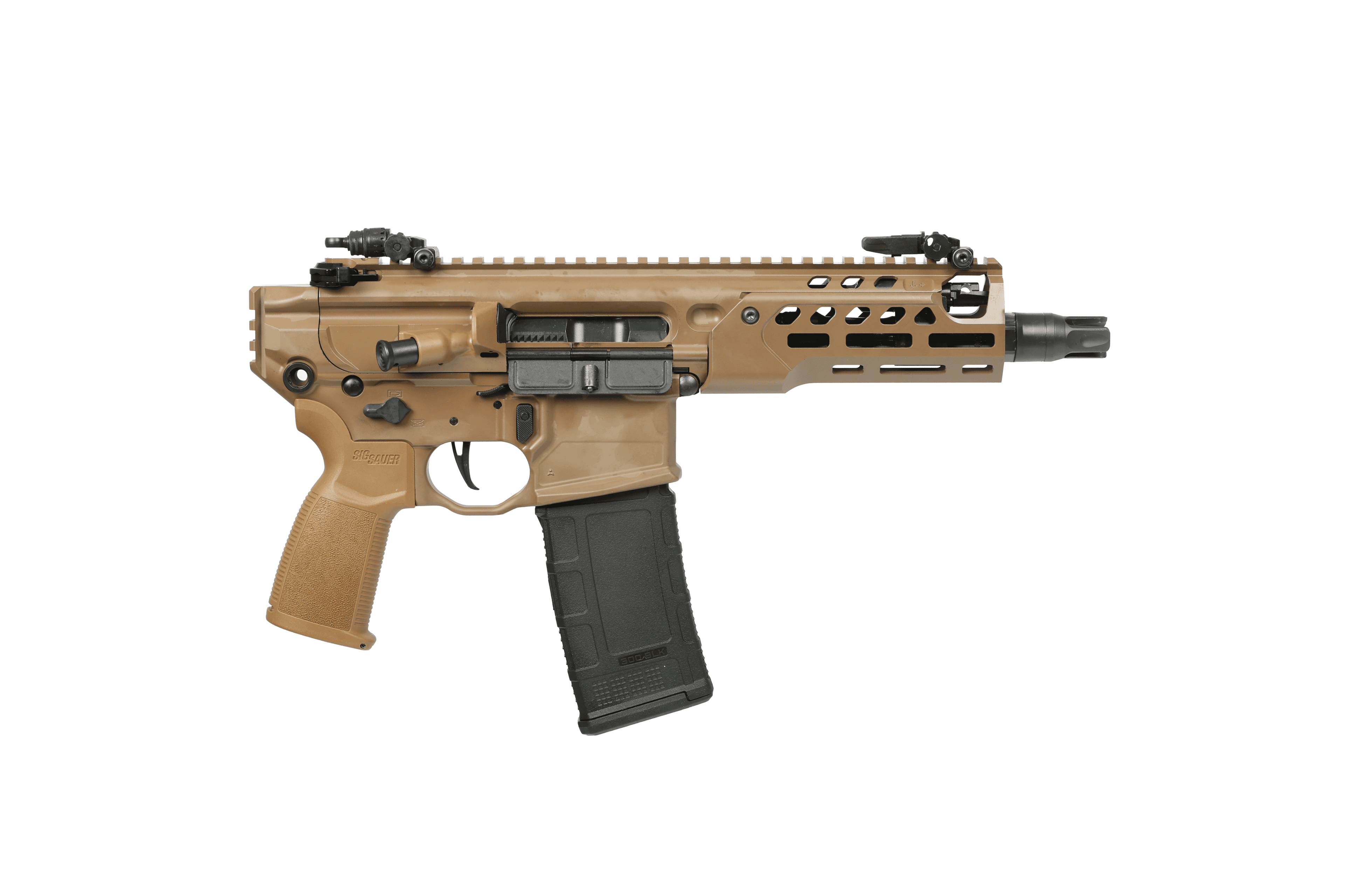 Sig Sauer MCX Rattler LT Pistol .300 AAC Blackout 6 Inch 30 Rounds Flat Dark Earth