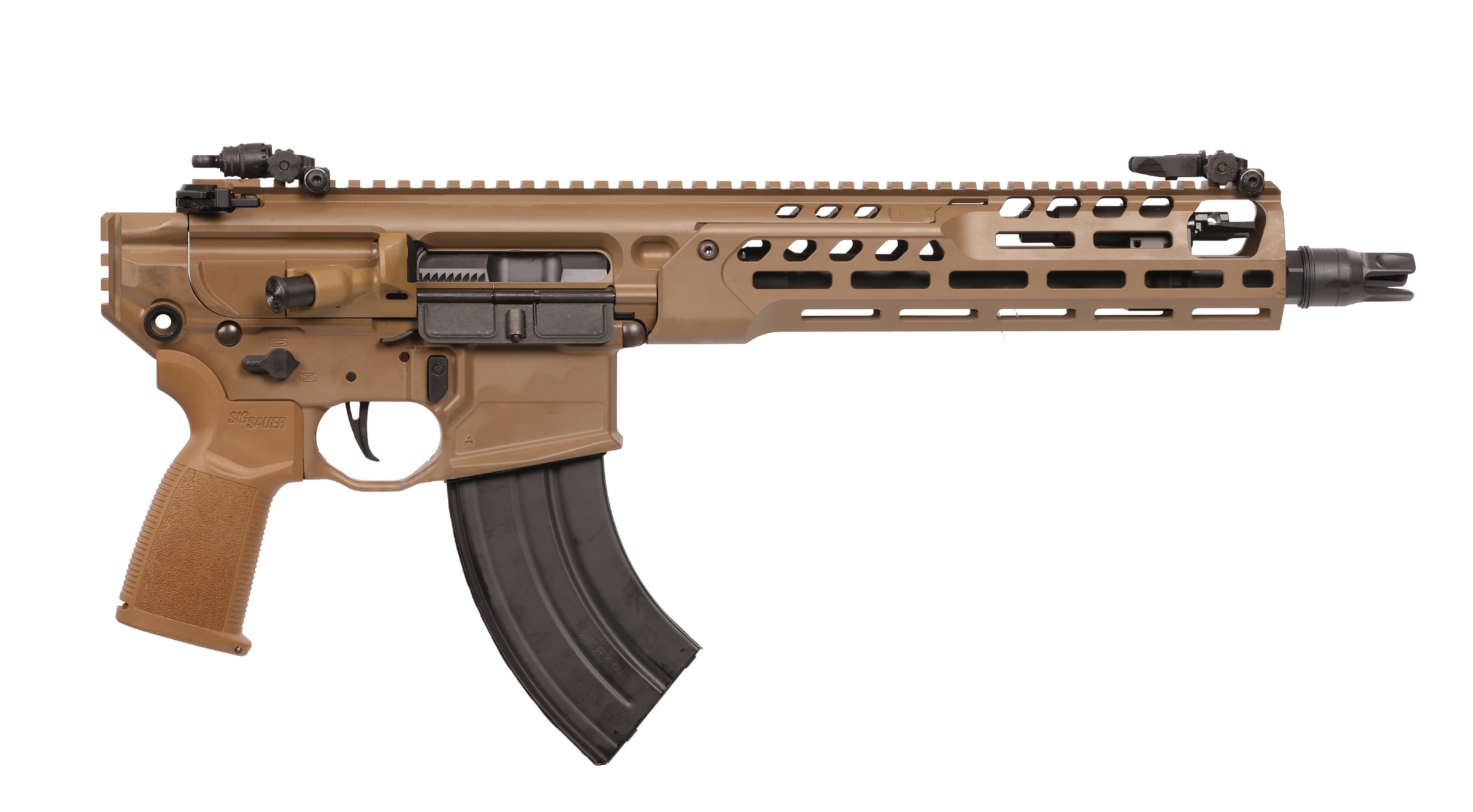 Sig Sauer MCX Rattler LT Pistol 7.62x39 11 Inch 30 Rounds Flat Dark Earth