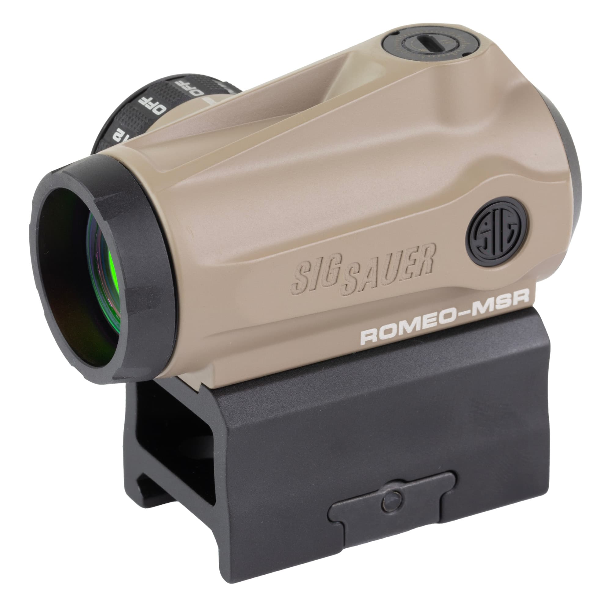 Sig Sauer Romeo MSR Gen Ii Compact Red Dot Sight 1x20mm Picatinny FDE