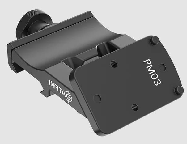 Infi 45 Offset Mount for Picatinny Rail Universal Fits Infipt50 Pt50 Ptall