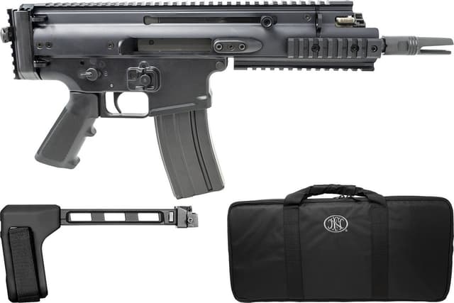 FN Scar 15P 300 AAC Blackout 7.5in 30+1 Aluminum Receiver SB Tactical Brace