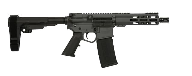 Wise Arms WA-15B 300 AAC Blackout 7.5 Inch Gray Semi-Automatic Pistol