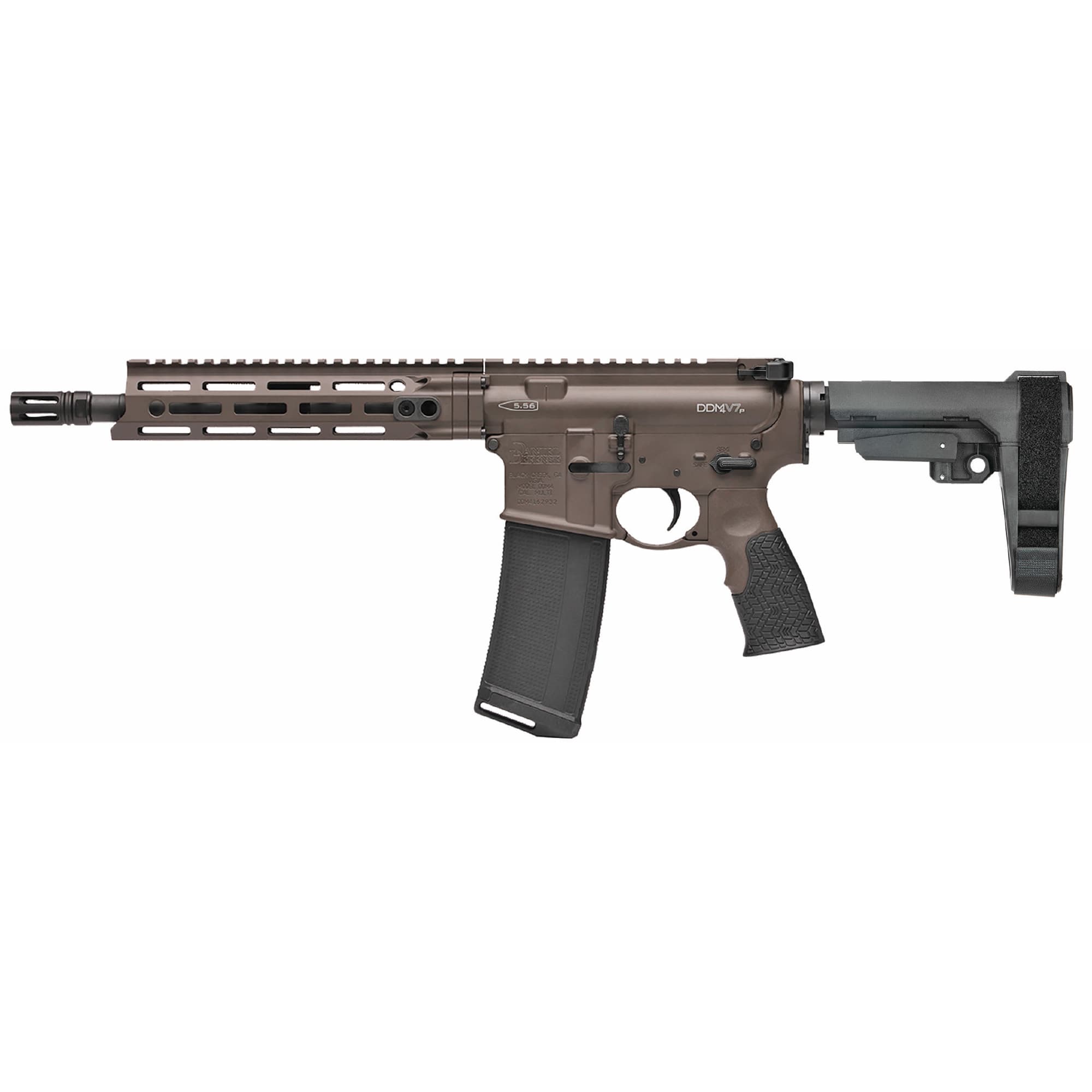 Daniel Defense DDM4 V7 5.56x45mm NATO 10.3 inch Barrel 30 Rounds Gray