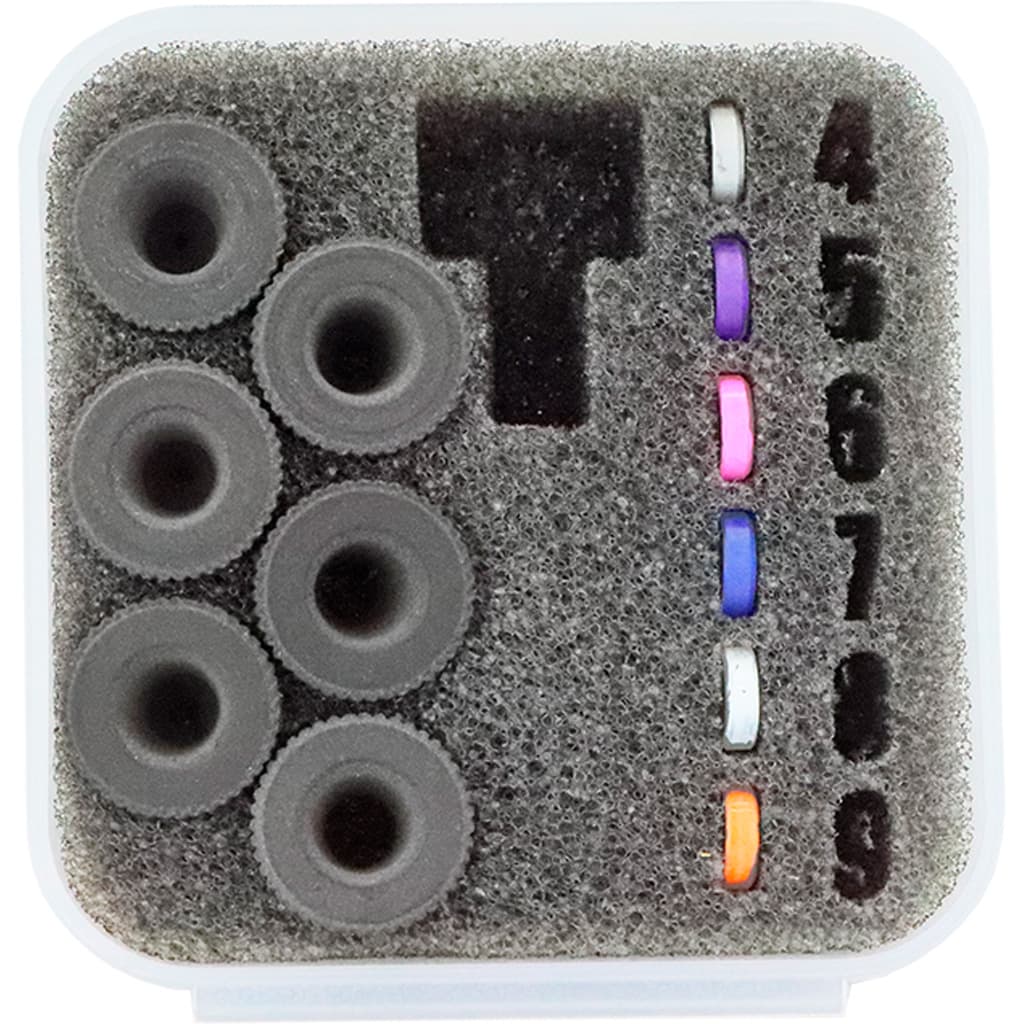 Specialty Archery Specialty Iron I Rifle Peep Kit 6 Apertures 6 Verifiers Case