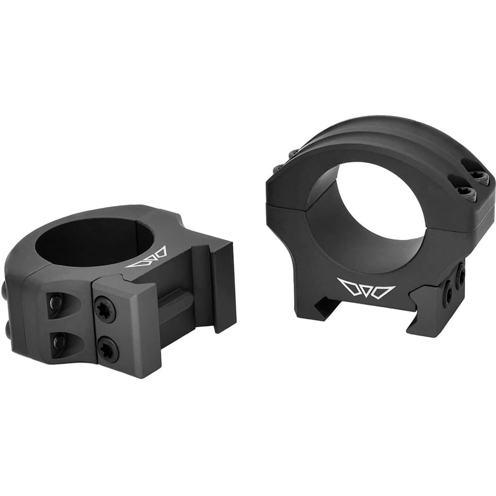 Warne Hyperlite Scope Rings 1in Low Matte