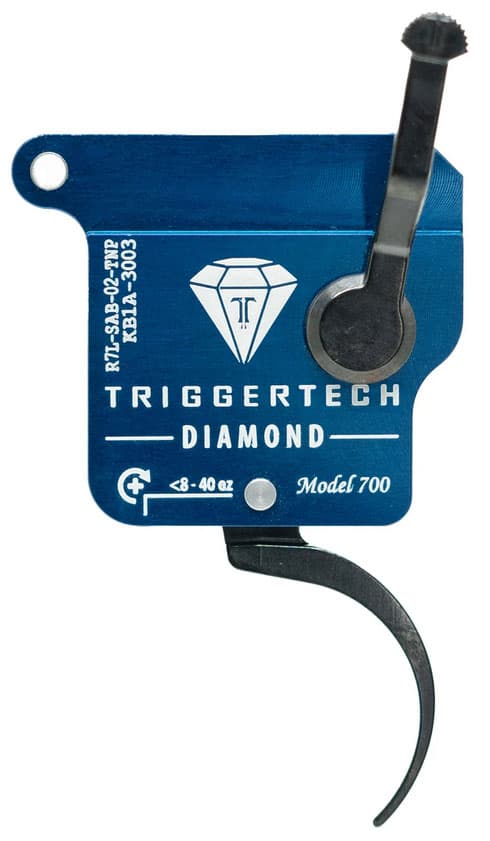 Trigger Tech Rough Diamond Trigger for Remington 700 Clone Left Hand