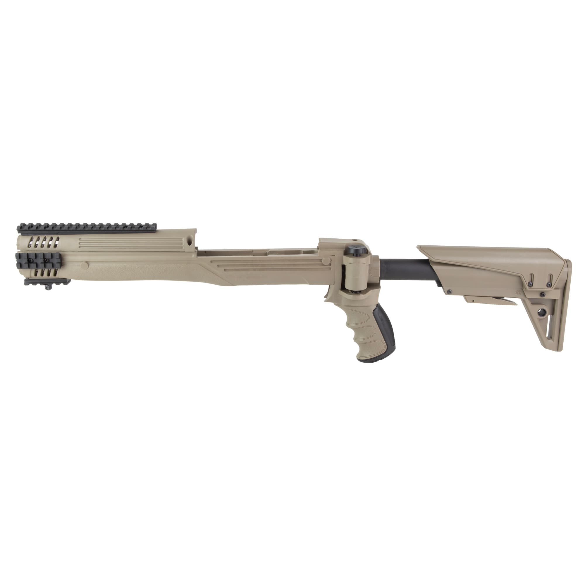 ATI Adv Tech Strkfrce Mini 14 30 Stk FDE TactLite Gen2 Side Fold QD Picatinny