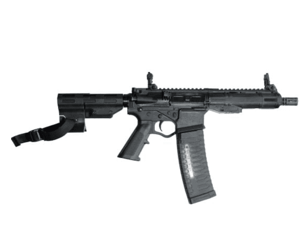 Ati Alp Max 5.56x45mm NATO 7.5 inch Barrel 60 Round Magazine Brown Cerakote