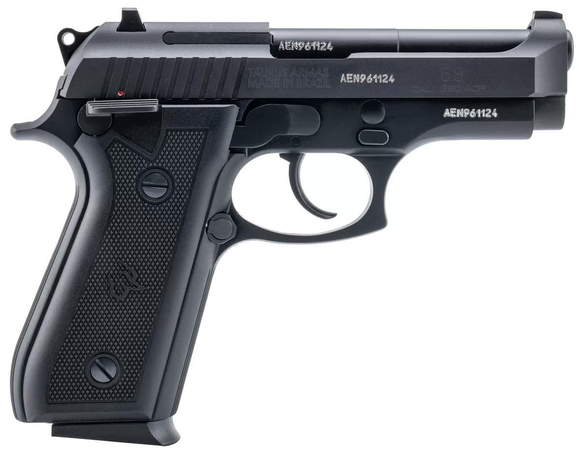 Taurus Tau 58 380 ACP 4 Inch 15 Round Semi Auto Pistol