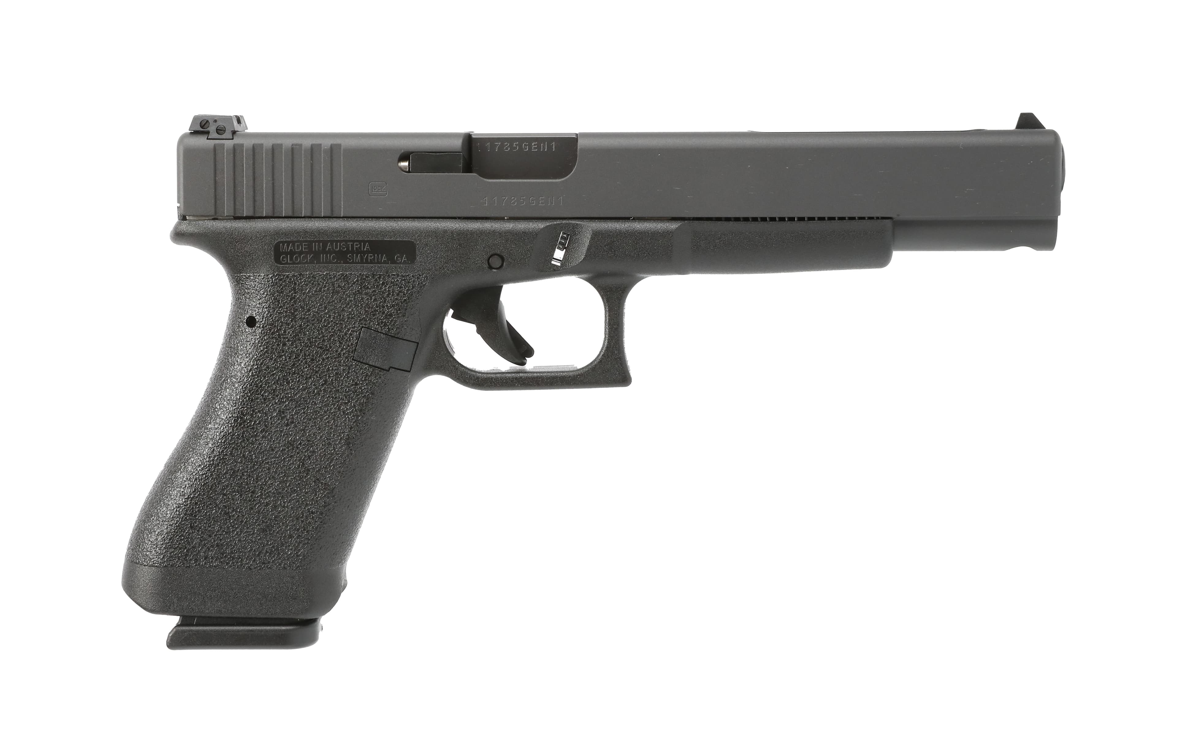 Glock G17L 9mm Luger 6.0-inch 17 Rounds Silver