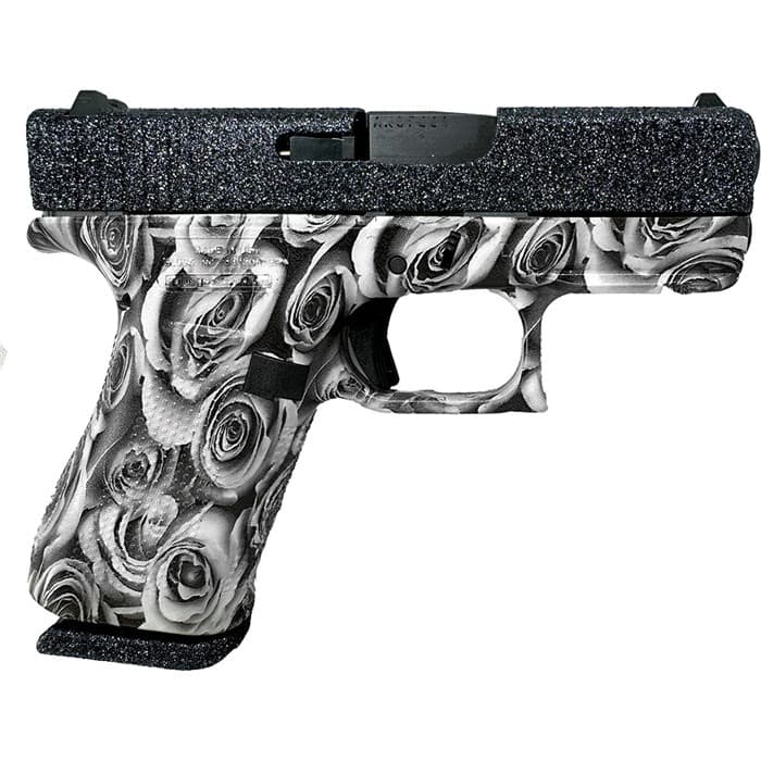Glock G43X 9mm Luger 3.41in 10rd Goth Rose Finish Compact Pistol