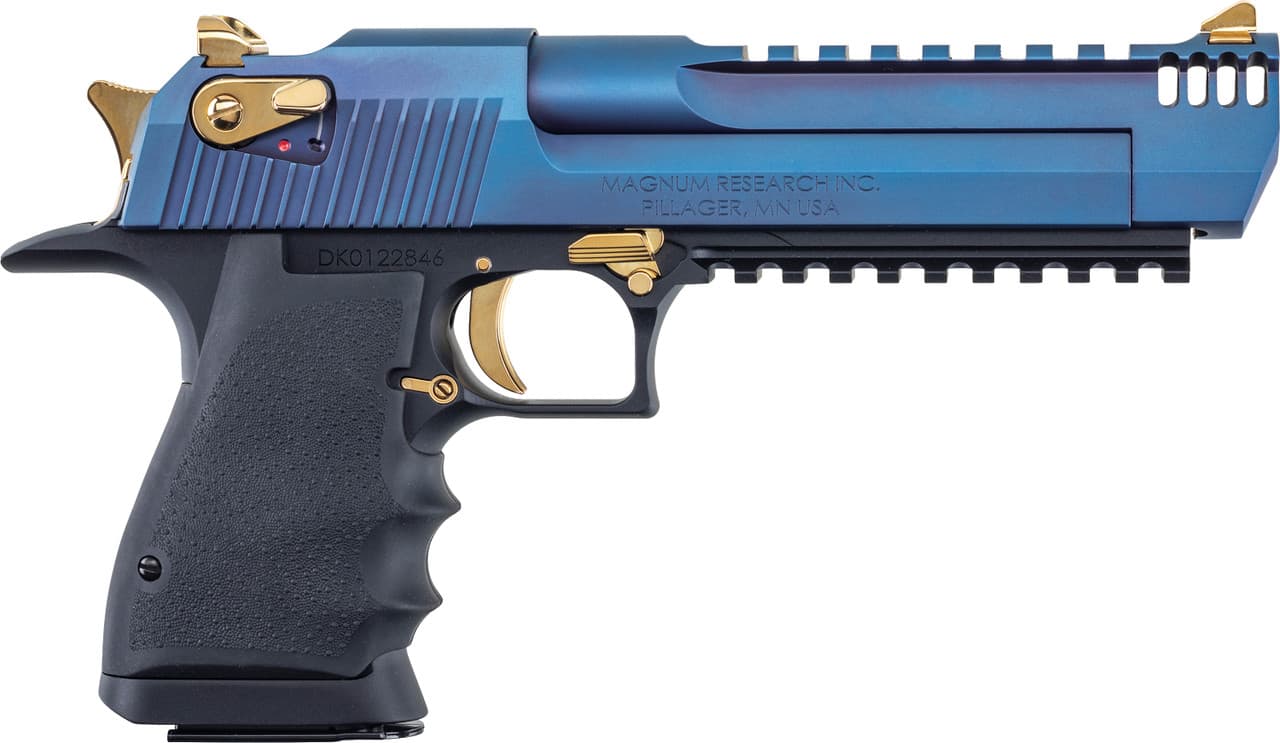 DE L6 44MAG 6" 8RD CARBO BLUE/BLK