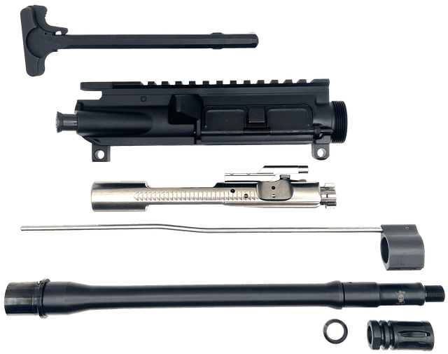 Lbe Unlimited Ar125rbk 12.5in CHF Barrel 223 Rem Pistol Length Upper Build Kit