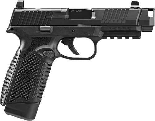 FN 545 MRD QD Compensator .45 ACP 4.43 Barrel 10 rd Stainless Finish