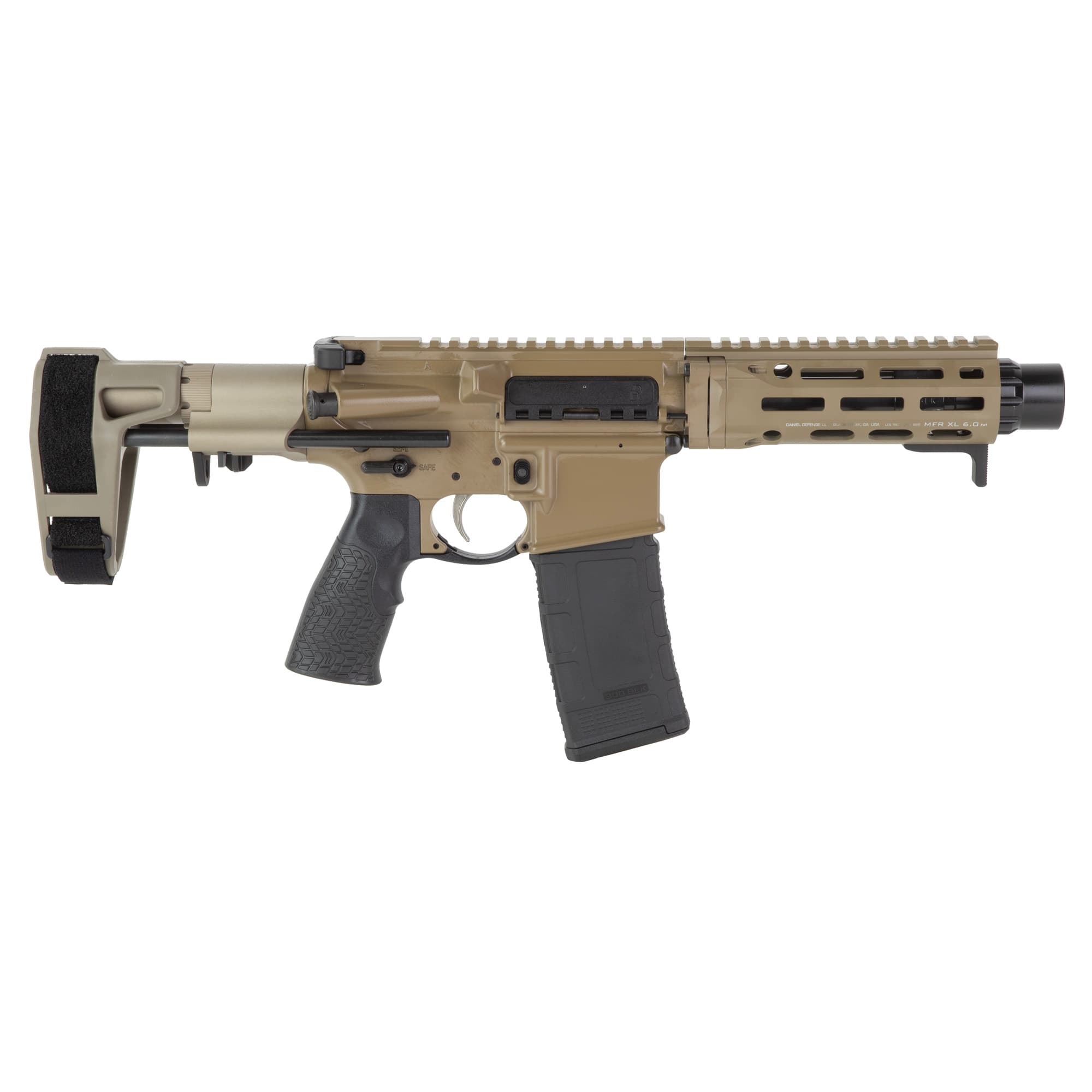 Daniel Defense DDM4 PDW 300 AAC Blackout 7in 30rd Flat Dark Earth