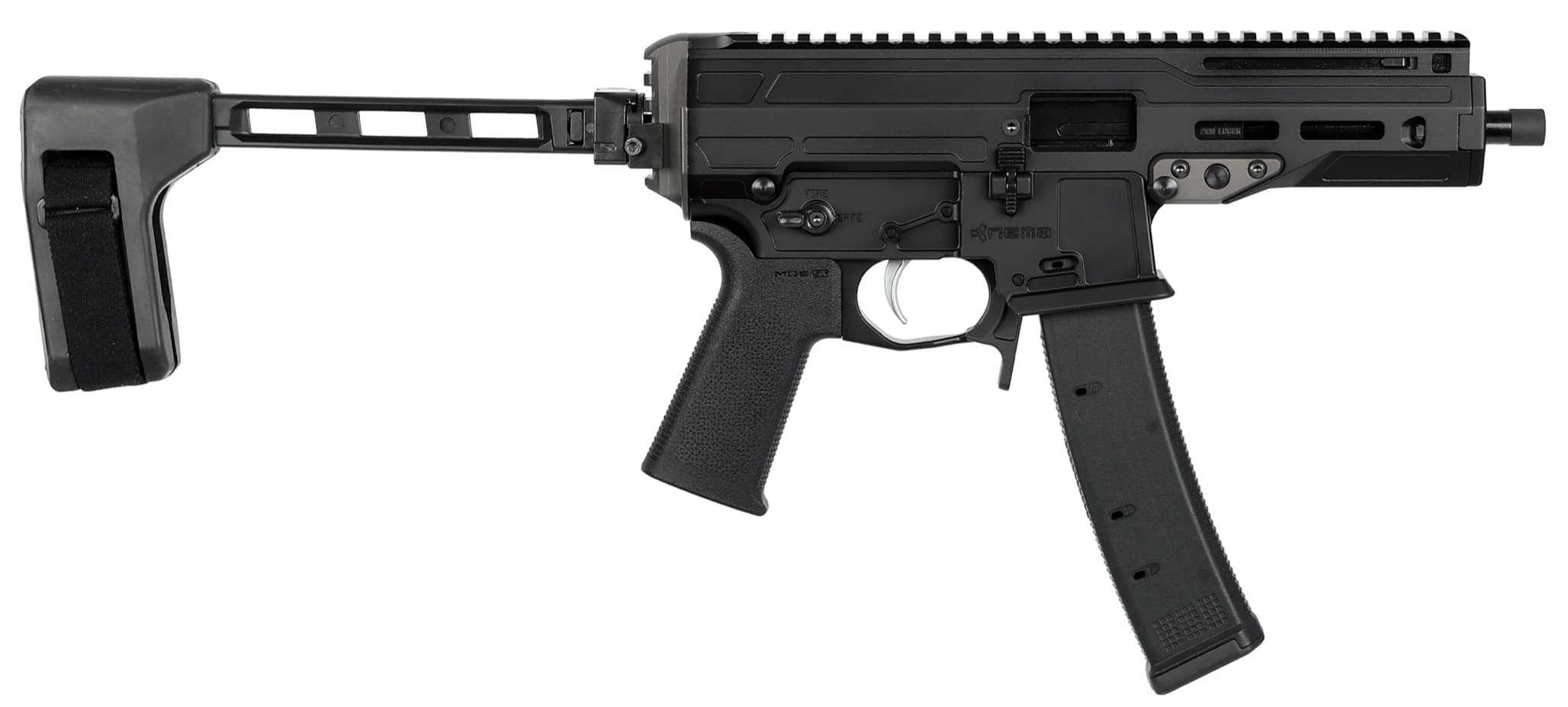 Nemo Omen Mongoose 9mm W Brace Threaded