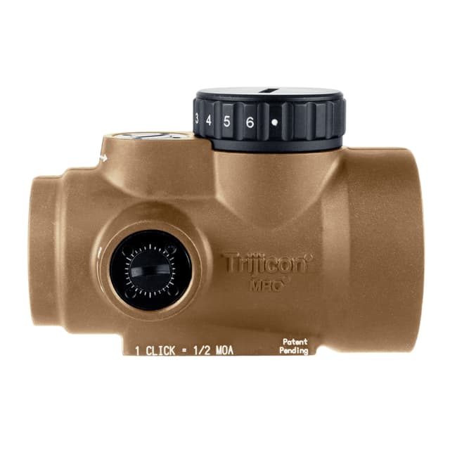 Trijicon MRO SD 1x25 Red Dot Sight Coyote Brown 2 MOA 70 MOA Travel Picatinny Mount