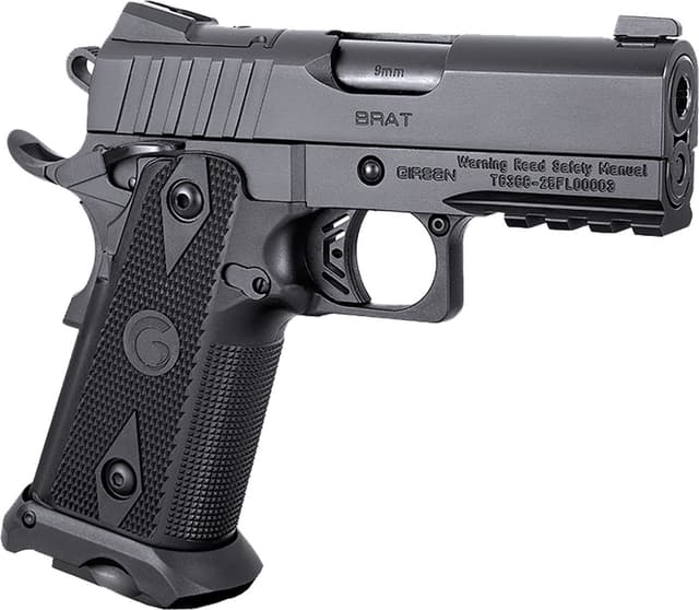 EAA Girsan Witness 2311 Brat Pistol 9mm 3.4 in Black Optics Ready 17 rd