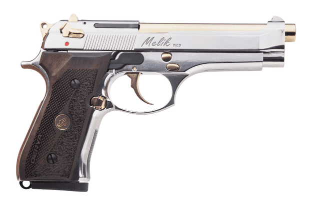 Derya MK9 9MM 4.9 Inch 15+1 Gold Finish