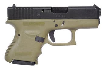 Glock G27 .40 S&W 3.5 inch 9rd OD Green Semi Automatic Pistol