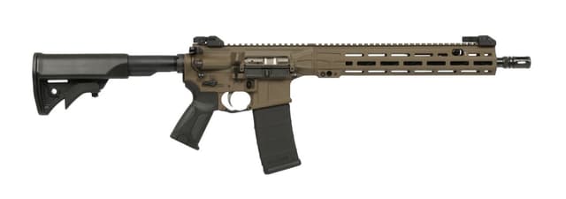 LWRC Icmkii 5.56x45mm 14.7 Inch Semi Automatic Pistol 30rd Brown
