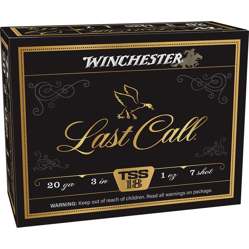 Winchester Last Call Waterfowl TSS Load 20 Gauge TSS 1 oz 10 Rounds