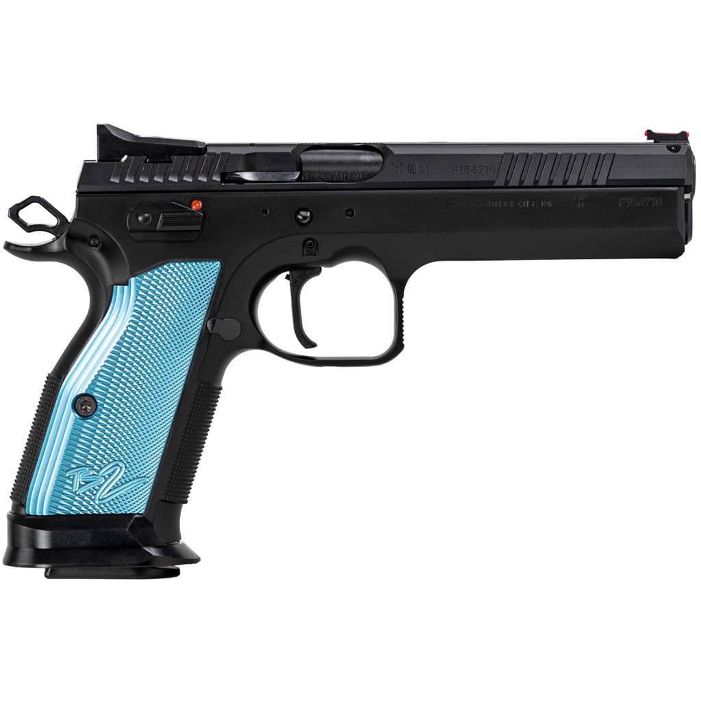 CZ Ts 2 40 S&W 5.28 in 17rd Blue and Black