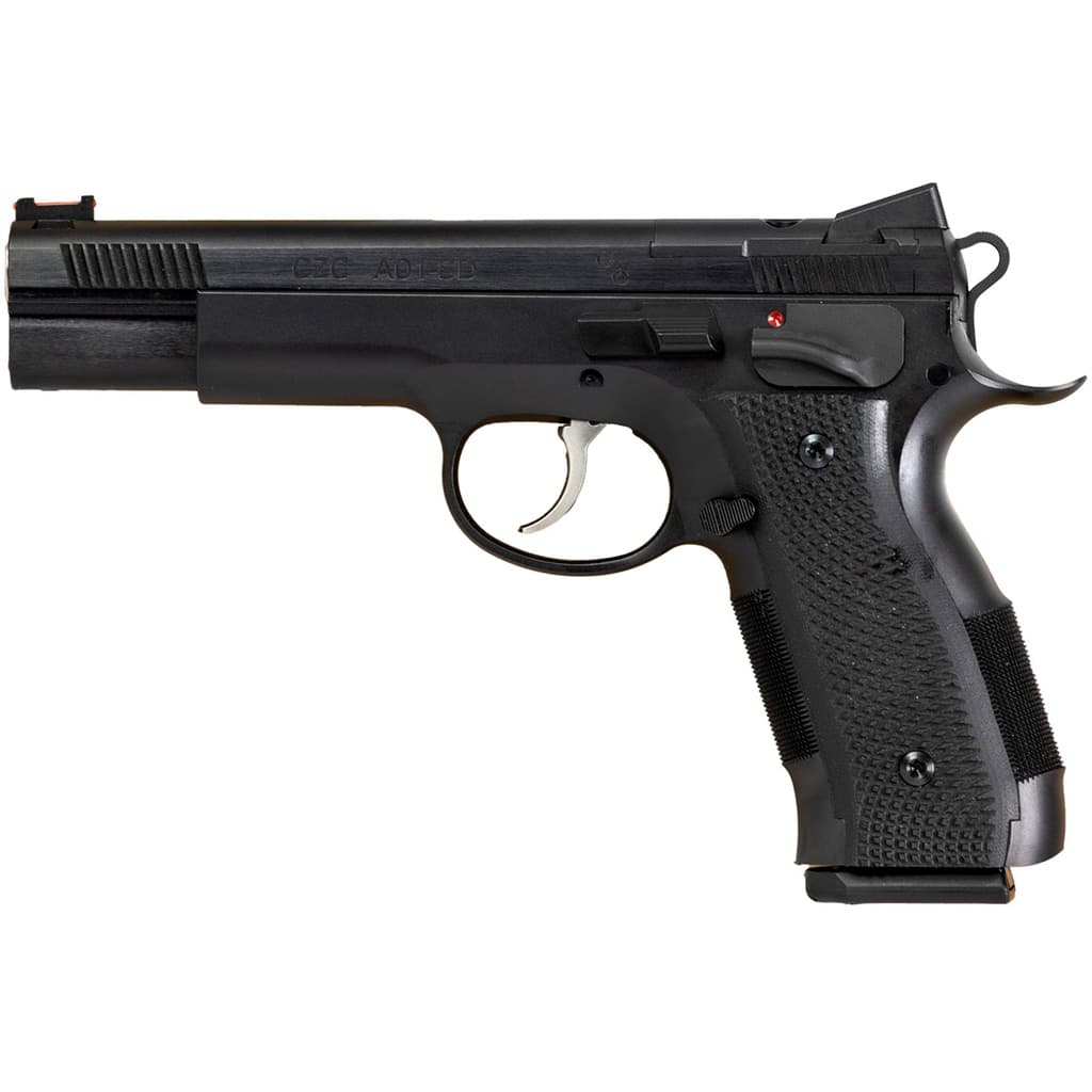 CZ A01-SD Optic Ready 9mm Luger 4.925 in 19+1 Gray/Black Finish