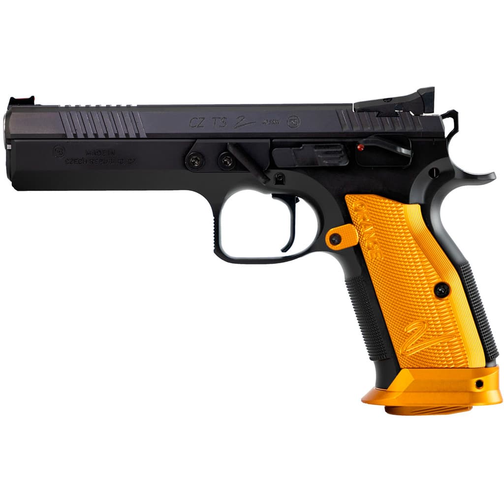 CZ Ts 2 40 S&W 5.28 in 17 rd Orange/Black